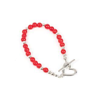 Following My Heart - Red Bracelet